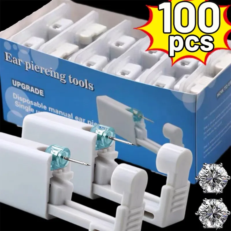 Jewelry Making Machines - Kit tindik telinga keselamatan Pria Wanita,