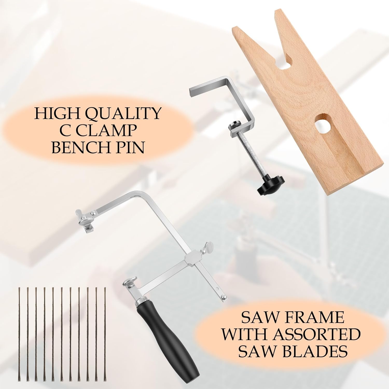 Jewelry Making Machines - Set Gergaji Perhiasan 3-in-1 yang Dapat