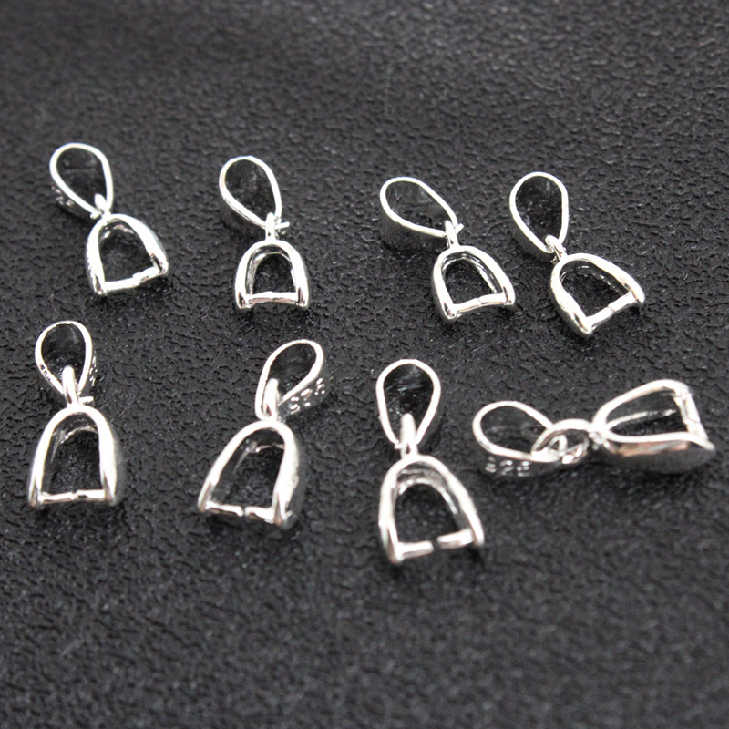 Lobster Clasp Silver - 10 Buah 925 Perak Murni Berlapis