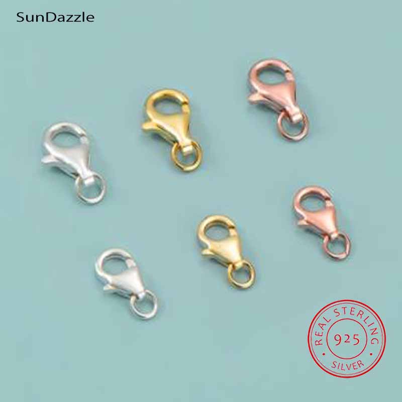 2 pcs Gesper Lobster Asli Pera - Lobster Clasp Silver ulasan dan harga