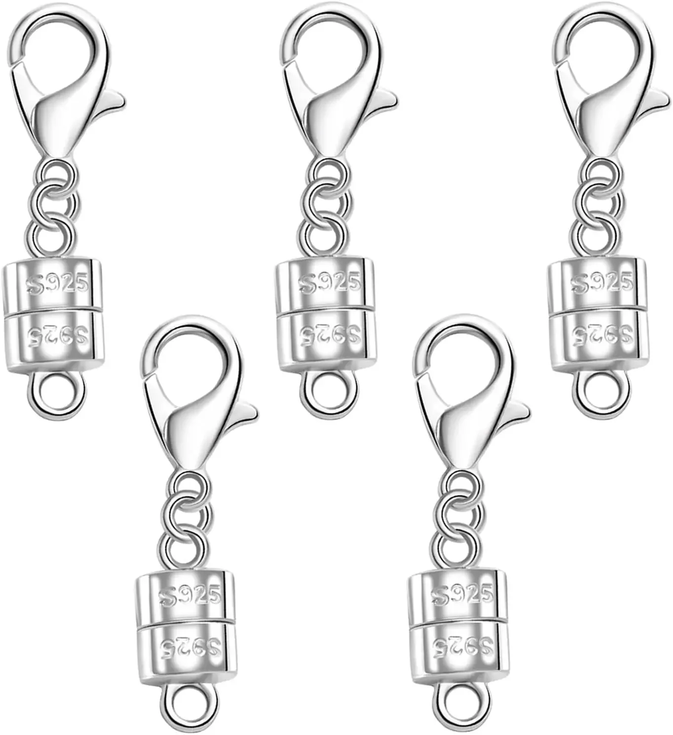 Gantungan Kalung Magnetik Pera - Lobster Clasp Silver ulasan dan harga