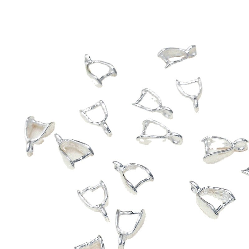 50 Buah Klip Penjepit Konektor - Lobster Clasp Silver ulasan dan harga