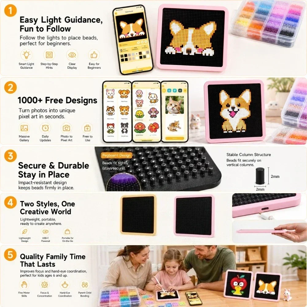 Papan Lampu LED Smart Fuse Bea - Jewelry Making Board ulasan dan harga